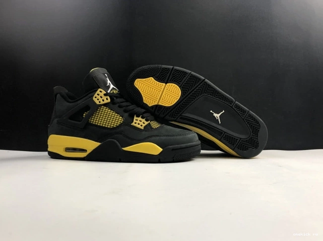 Rep Onekick Jordan Thunder Air Retro 4 308497-008 0704
